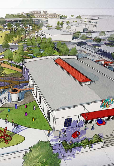 Temple Children's Museum • Covey Planning + Landscape Architects